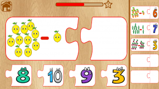 Math Puzzle Game for Kids- Numbers,Clock,Fraction screenshot 1