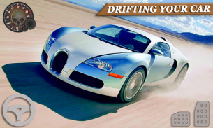Bugatti car racing simulator screenshot 1