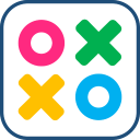 Tic Tac Toe Colors for 2 players Icon