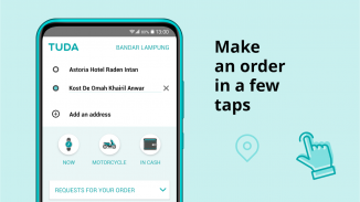 TUDA — order a ride screenshot 4