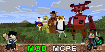 Mod fnaf Minecraft Pe screenshot 6