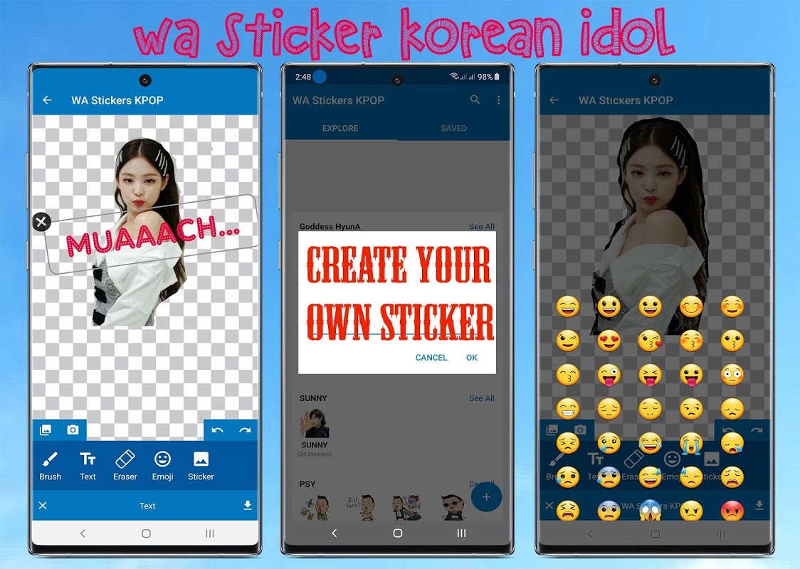 Cute Kpop Stickers - WASticker for Android - Free App Download