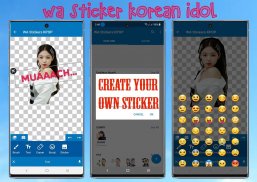 WAStickerApps KPOP Idol Korean - Sticker Maker screenshot 5