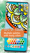 Mandala coloring book screenshot 5