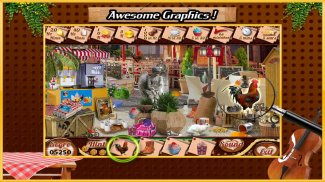 Free New Hidden Object Games Free New Restaurant screenshot 0