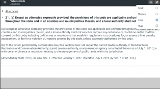 California Vehicle Code screenshot 4