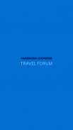 American Express Travel Forum screenshot 0