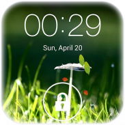Spring live wallpaper lock screenshot 13