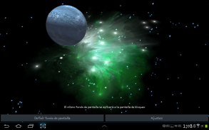 3D Galaxy Live Wallpaper HD screenshot 8