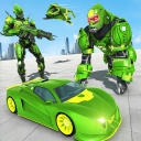 Gorilla Transform Robot Car 3D Icon