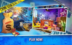 Trò chơi ẩn đối tượng, cảnh tội phạm screenshot 3
