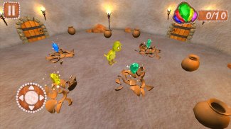 لعبة مغامرات الديناصور - Diamond Dino Adventures screenshot 0