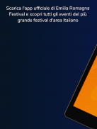 ERF app - Emilia Romagna Festi screenshot 5