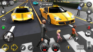 Crazy Car Taxi Simulator Game screenshot 3