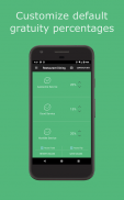 Gratuity: Tip Calculator screenshot 1