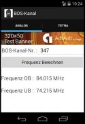 BOS-Funk Tetra Kanalumrechner screenshot 0