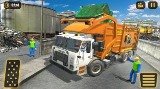 Trash Dump Truck Driver Game screenshot 4