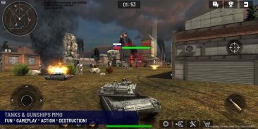 WAR Tanks vs Gunships screenshot 0