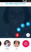 Skype Qik: Pesan Video Grup screenshot 4