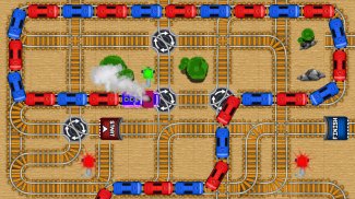 Train Track Maze Free screenshot 12