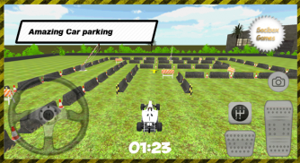 3D Racer Car Parking screenshot 0