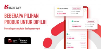 KreditList-Pilih PinjamanCepat