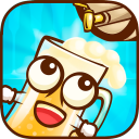 Happy Beer Glass: Pouring Water Puzzles Icon