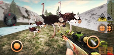 Wild Bird Ostrich Hunting 3D screenshot 2