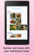 FoodView: Easy food diary screenshot 1