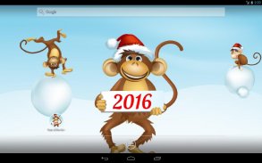 Year of the Monkey Free LWP screenshot 8