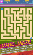 Manic Maze - Maze escape screenshot 2