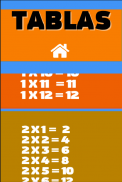 multiplication tables screenshot 3