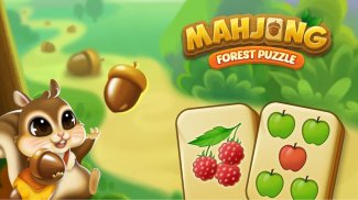 Puzzle de la forêt de mahjong screenshot 4