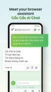 Cốc Cốc: Trình duyệt & AI Chat screenshot 7