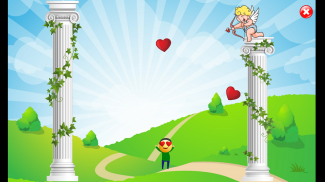 Cupid Madness - Rain of hearts screenshot 0