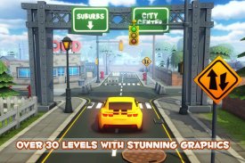 Cartoon Super Car Parking 3D screenshot 9