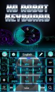 HD Robot GO Keyboard Theme screenshot 2