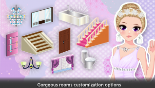 Girl Doll House - Room Design screenshot 3