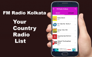 FM Radio Kolkata All Stations screenshot 1