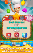 Cookie Star: เค้กน้ำตาล - เกมฟรี screenshot 4