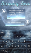 Stormy Sea Keyboard Wallpaper screenshot 2