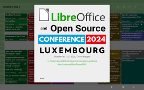 LibreOffice 2024 Schedule screenshot 11