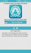 Pregnancy Due Date Calculator by KT Apps Store screenshot 3