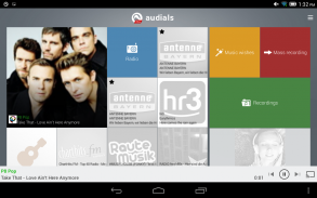 Radio Player, MP3-Recorder by Audials screenshot 0