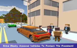 Blocky Security: USA President screenshot 1