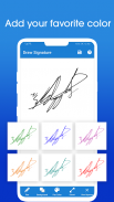 Signature Maker - Ersteller digitaler Signaturen screenshot 5
