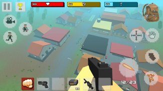 🧟 ज़ोंबी क्राफ्ट सरवाइवल 3 डी: फ्री शूटिंग गेम screenshot 7