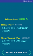 PEC Conductor Size Calculator screenshot 5