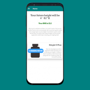 HeightOMeter - Height Predictor and Calculator screenshot 1