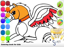 libro para colorear  caballos screenshot 10